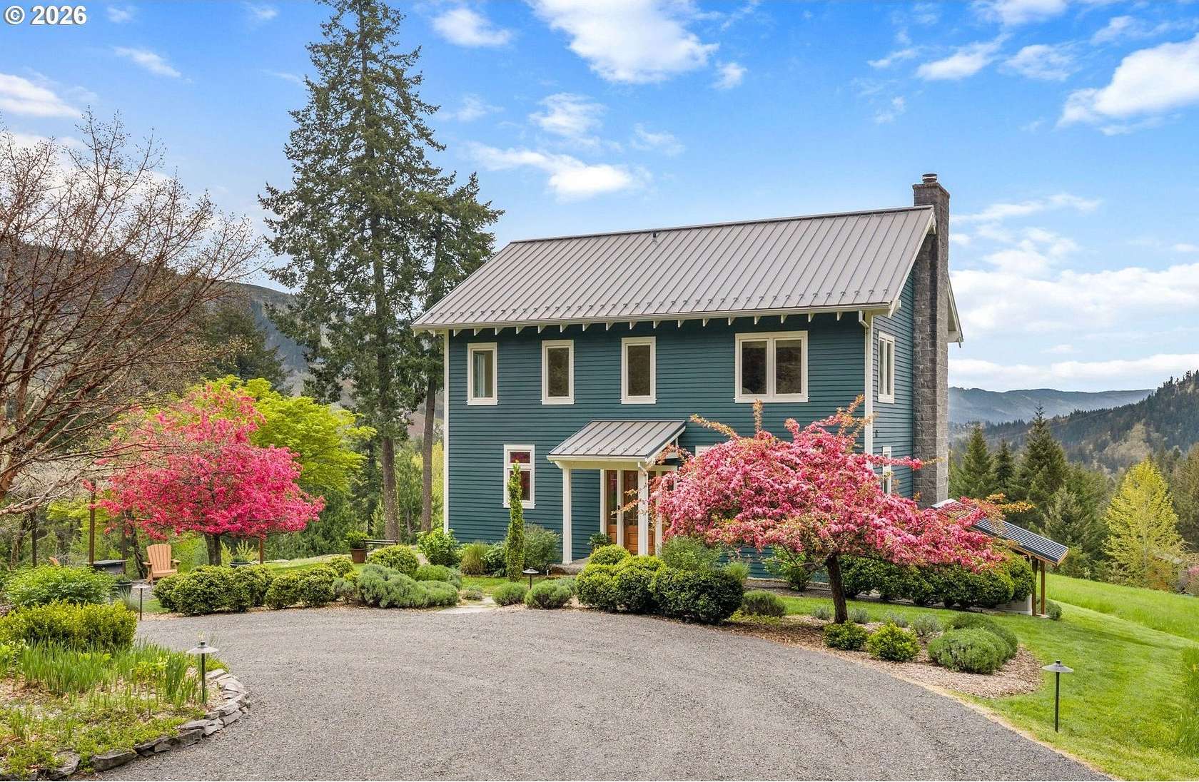 5 Acres of Land with Home for Sale in White Salmon, Washington