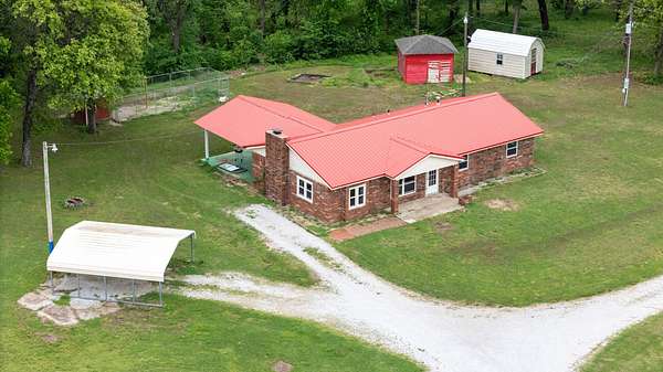 7.54 Acres of Land with Home for Sale in Vinita, Oklahoma