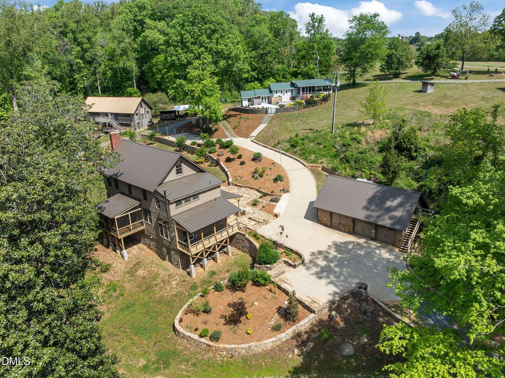 19.3 Acres of Land with Home for Sale in Chapel Hill, North Carolina