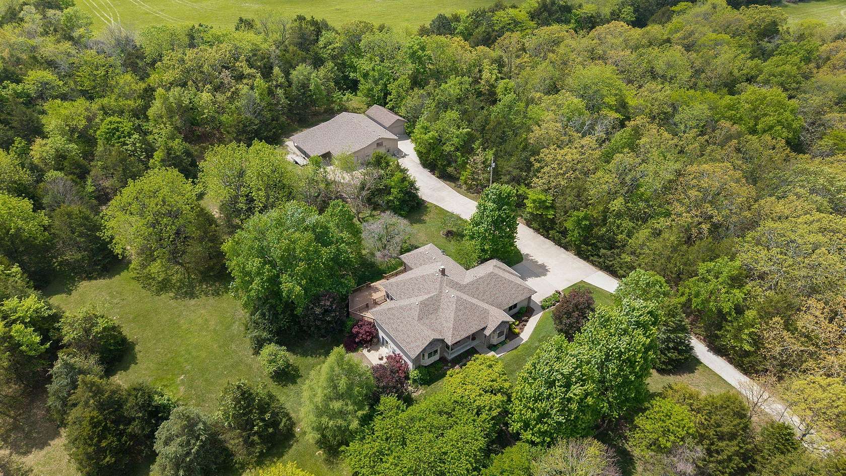 10.7 Acres of Land with Home for Sale in Strafford, Missouri