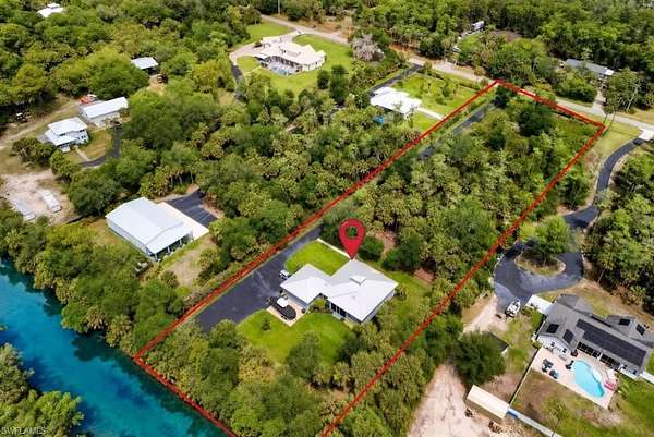 2.5 Acres of Land with Home for Sale in Naples, Florida