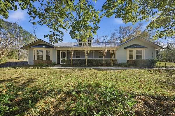 5 Acres of Land with Home for Sale in Alachua, Florida