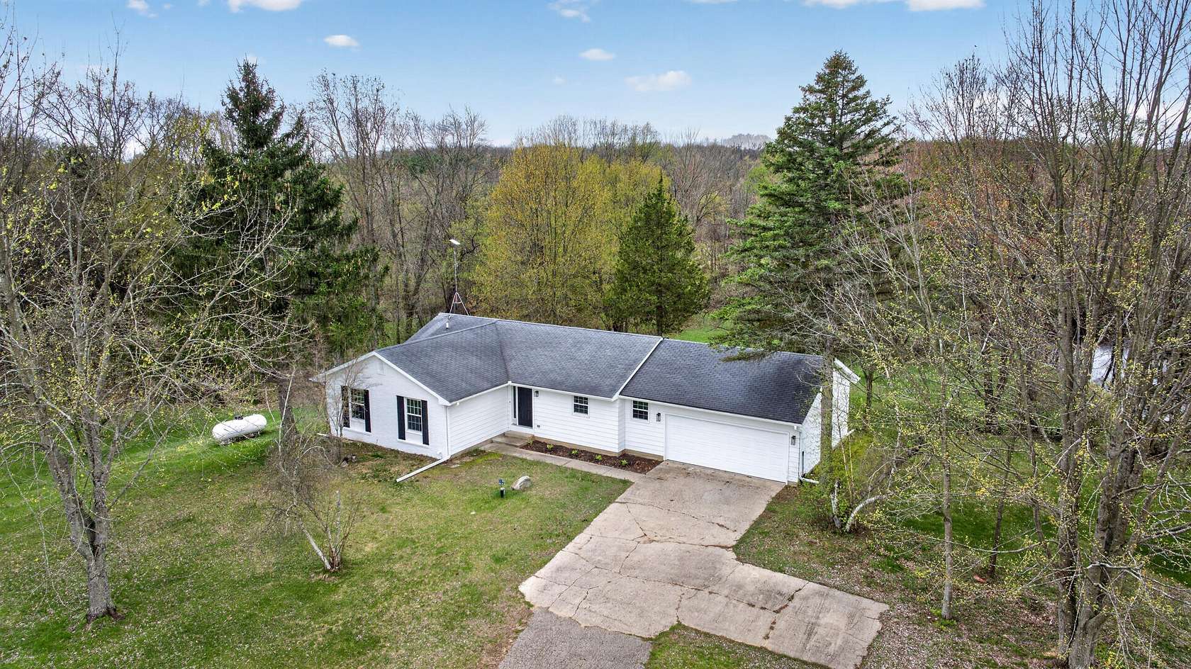 20 Acres of Recreational Land with Home for Sale in Jackson, Michigan