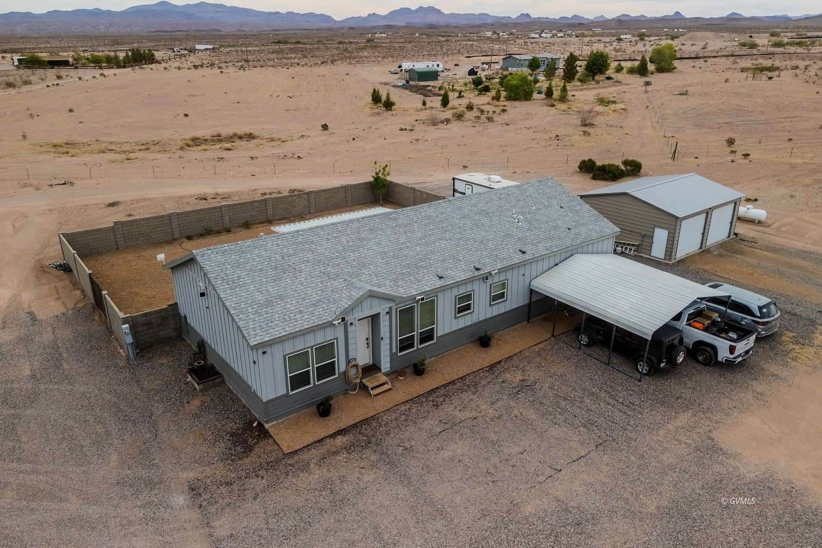 10 Acres of Land with Home for Sale in Safford, Arizona