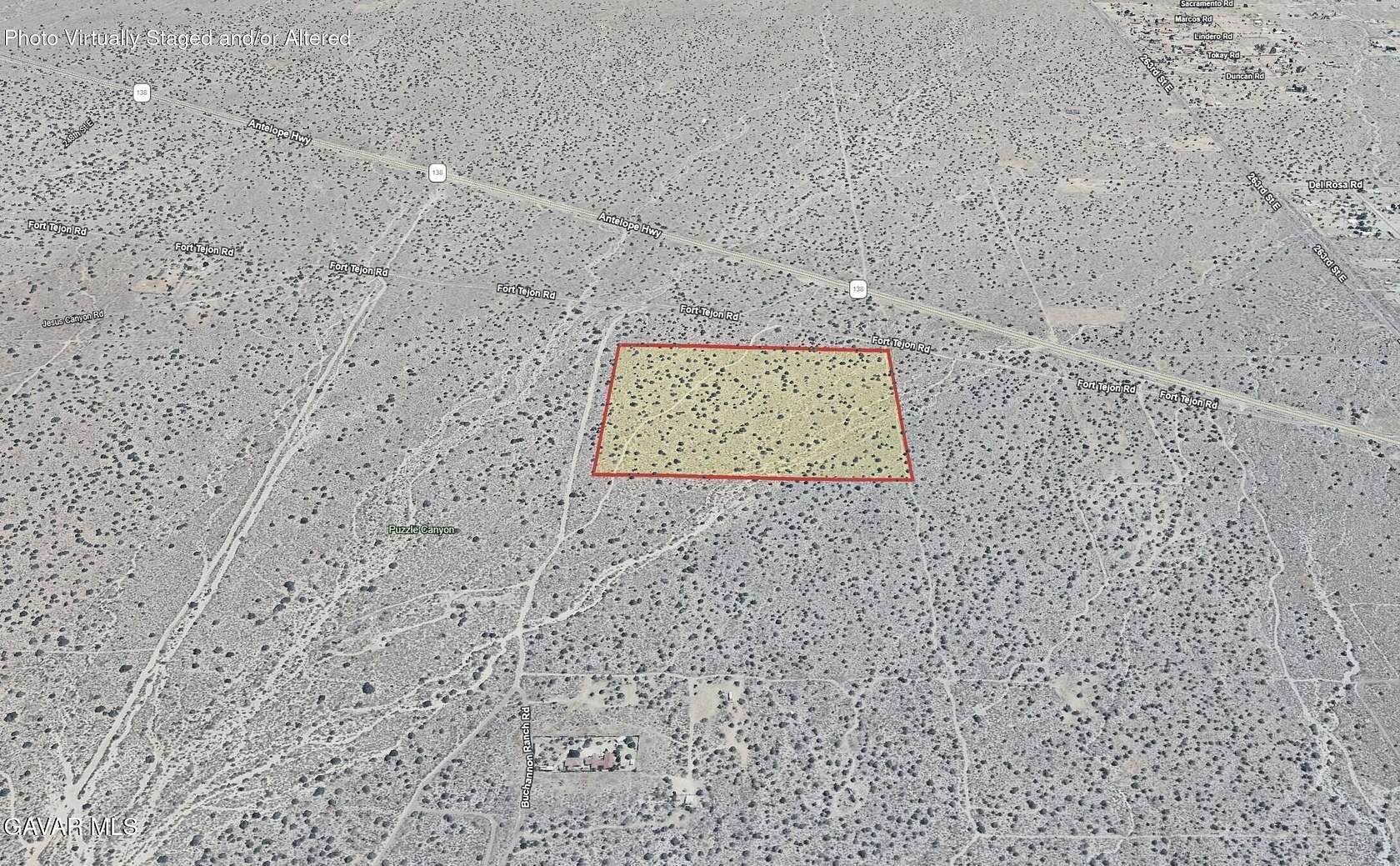 38.3 Acres of Land for Sale in Llano, California