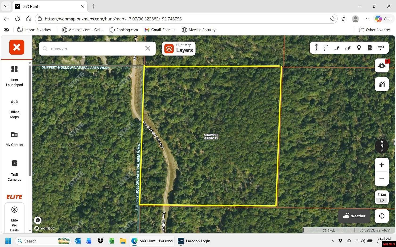 9.84 Acres of Residential Land for Sale in Yellville, Arkansas