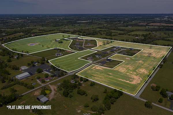 90.5 Acres of Land for Sale in Nicholasville, Kentucky
