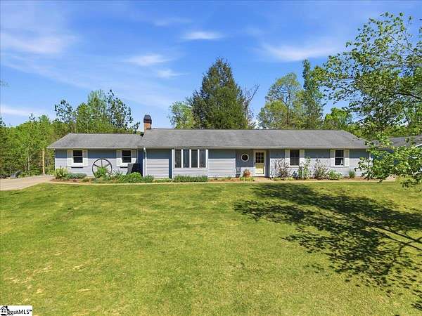 20.6 Acres of Recreational Land with Home for Sale in Easley, South Carolina