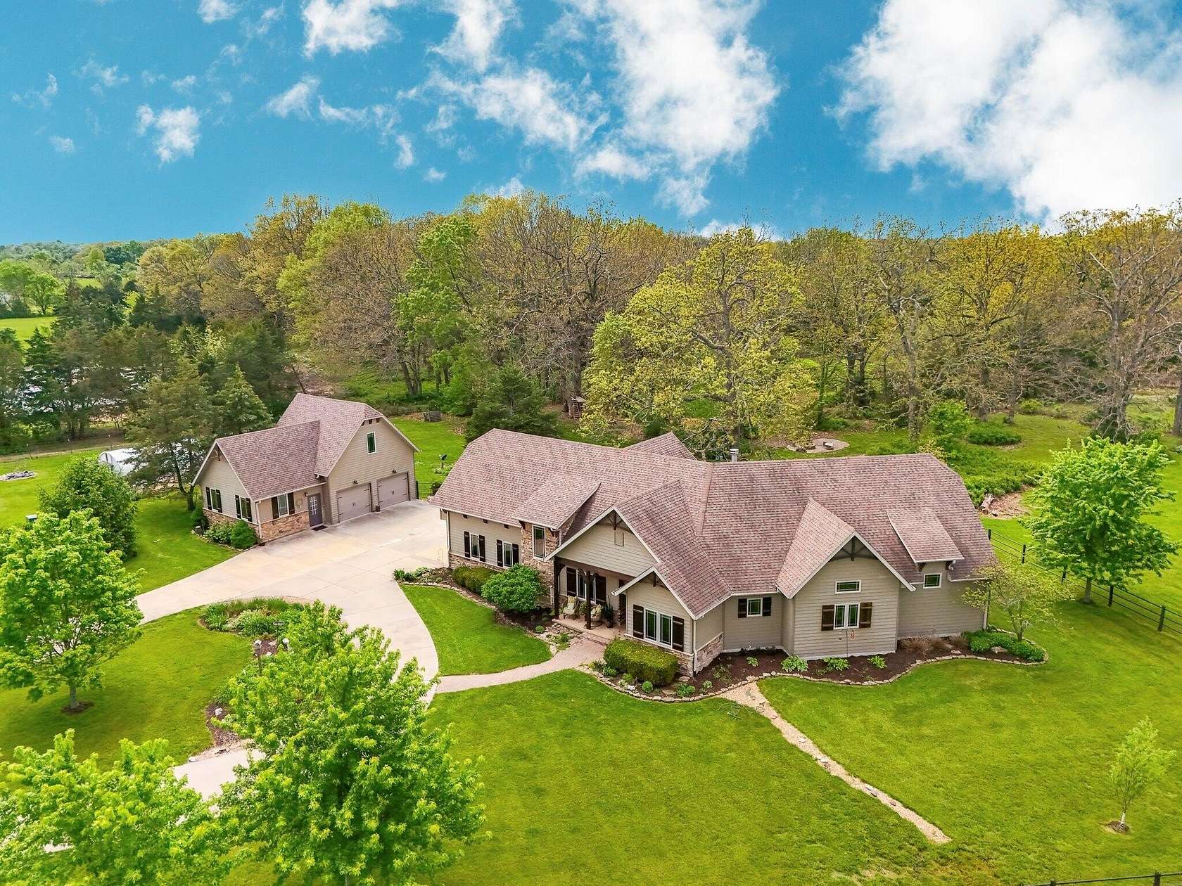 24.7 Acres of Agricultural Land with Home for Sale in Rogersville, Missouri