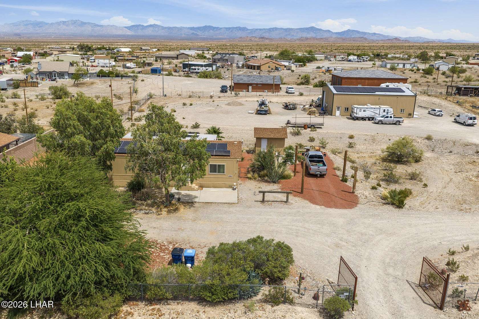 2 Acres of Land with Home for Sale in Lake Havasu City, Arizona