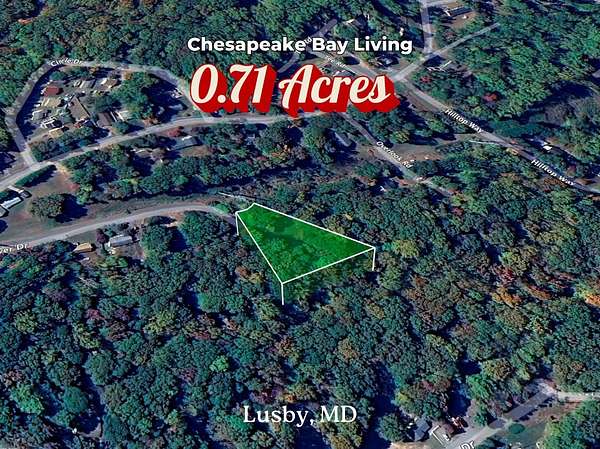 0.71 Acres of Residential Land for Sale in Lusby, Maryland