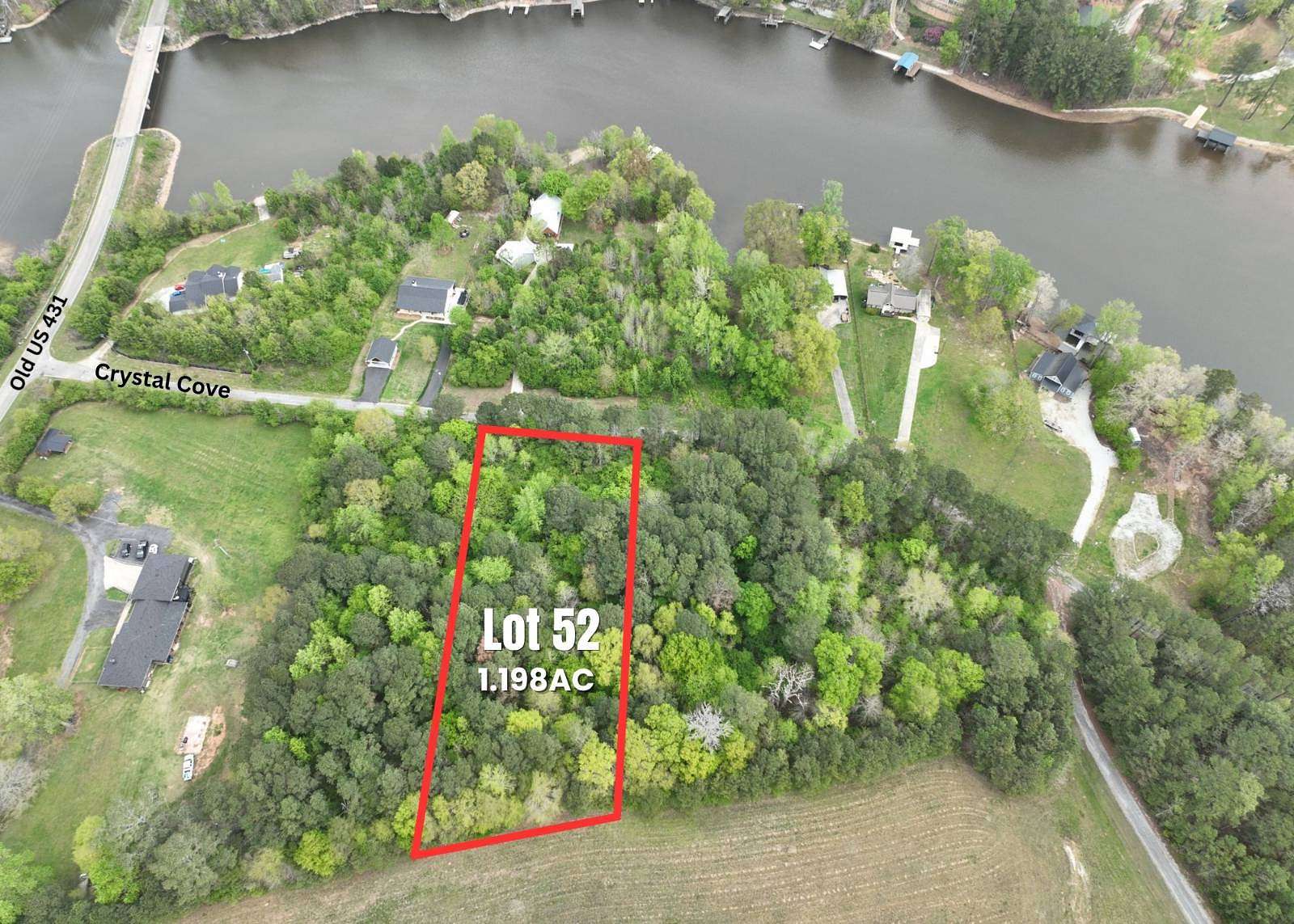 1.19 Acres of Residential Land for Auction in Wedowee, Alabama