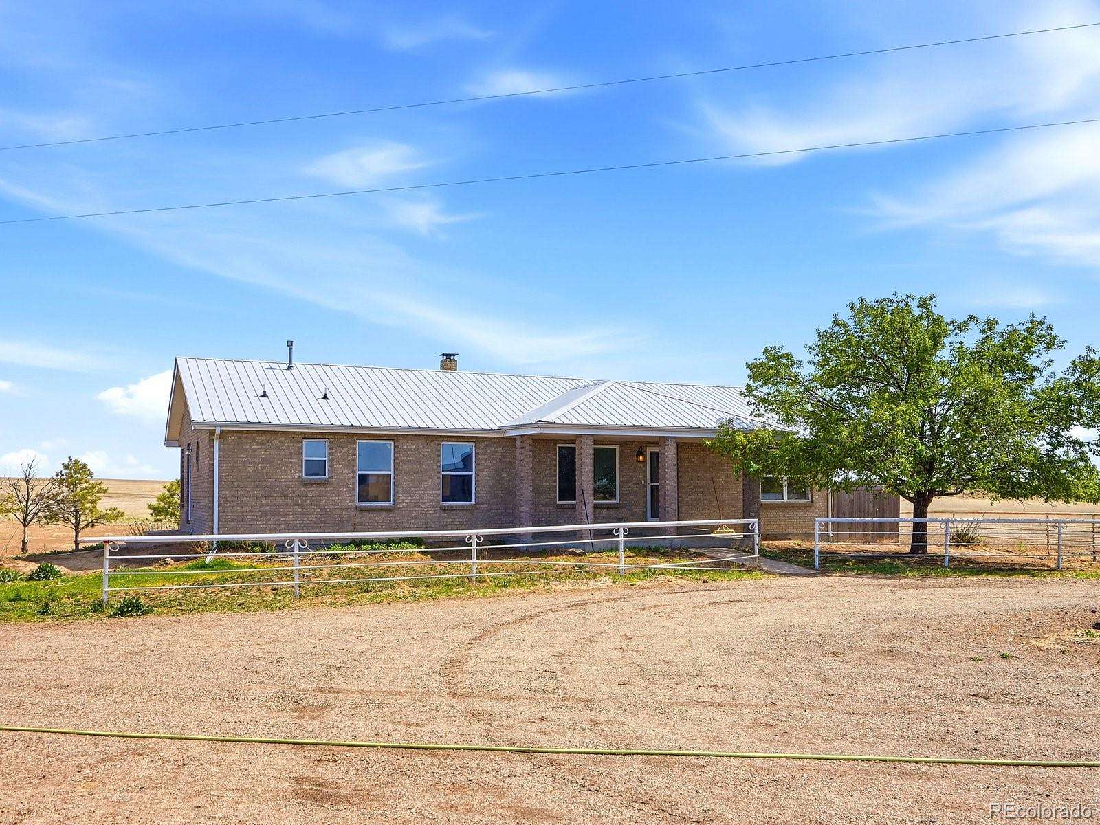 39.6 Acres of Agricultural Land with Home for Sale in Byers, Colorado
