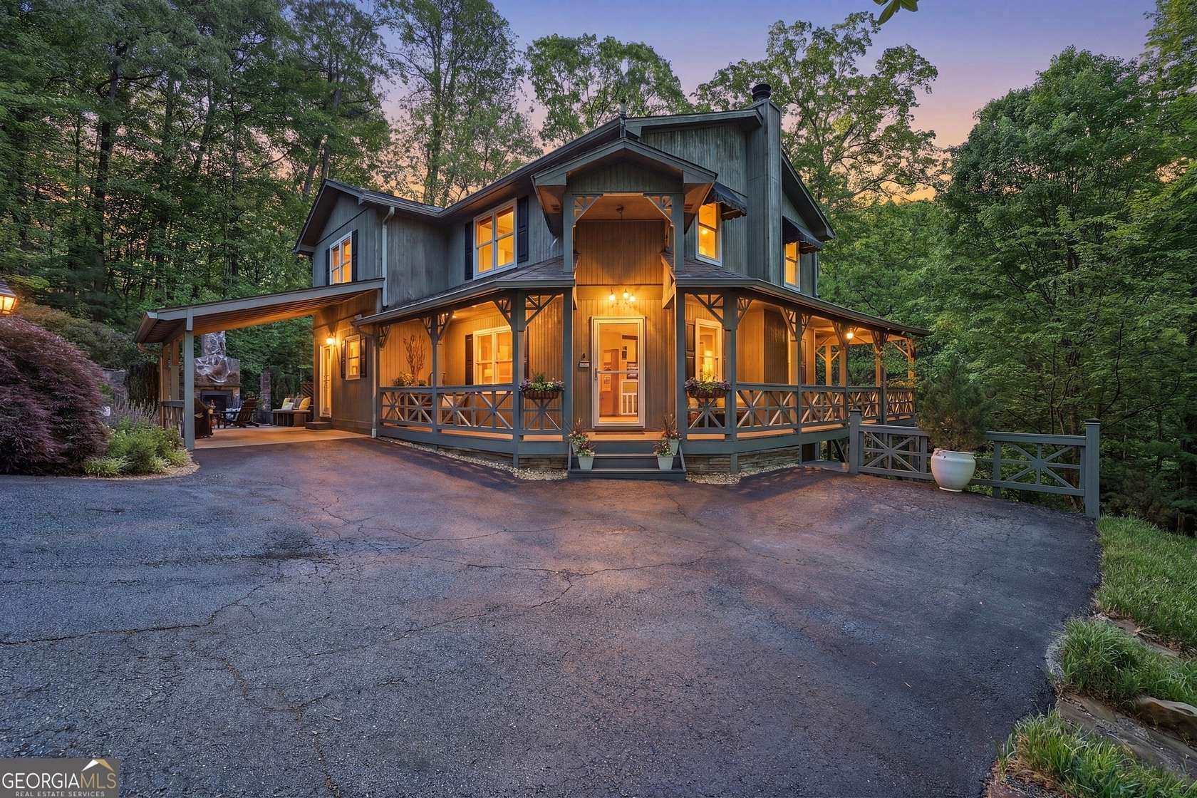 1.56 Acres of Land with Home for Sale in Clayton, Georgia