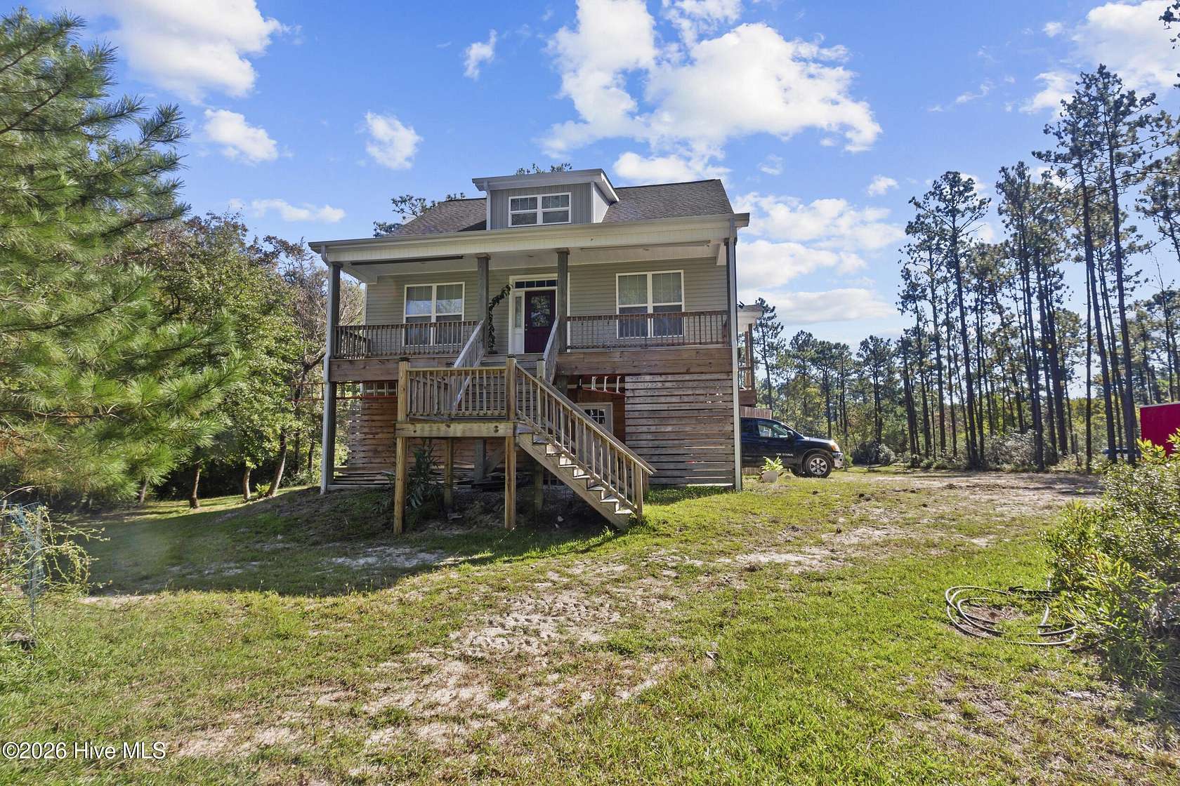 13 Acres of Land with Home for Sale in New Bern, North Carolina