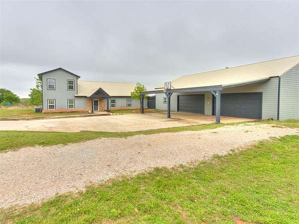 5 Acres of Land with Home for Sale in Harrah, Oklahoma