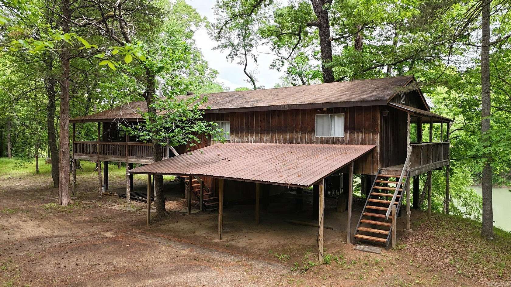 40 Acres of Recreational Land with Home for Sale in Heavener, Oklahoma