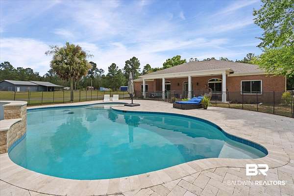 40 Acres of Land with Home for Sale in Elberta, Alabama