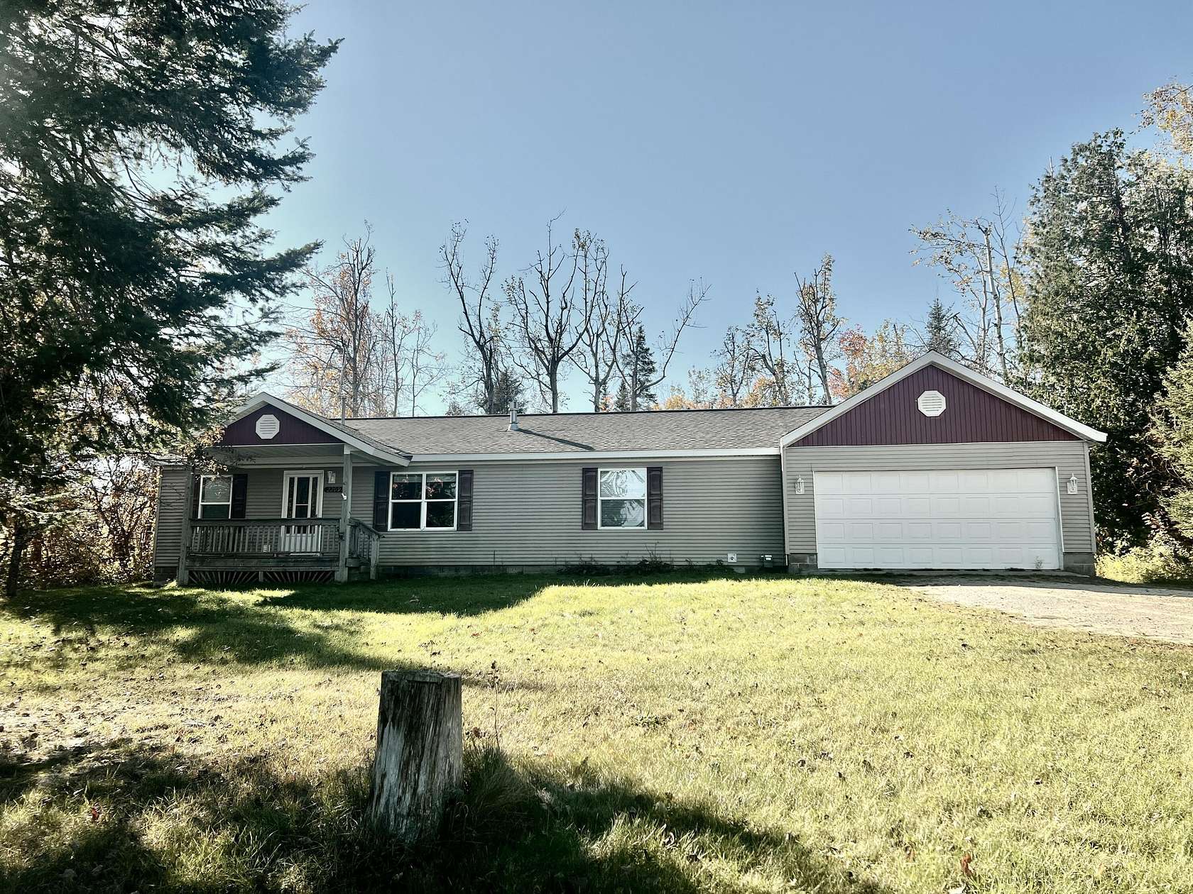 2.66 Acres of Land with Home for Sale in Millersburg, Michigan