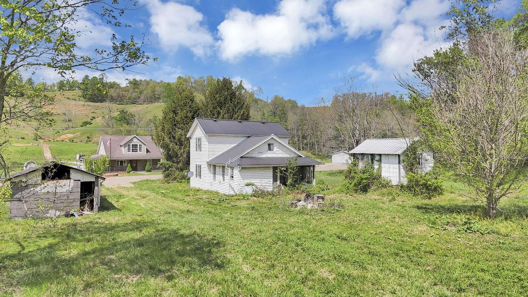 14 Acres of Recreational Land with Home for Sale in Gallipolis, Ohio