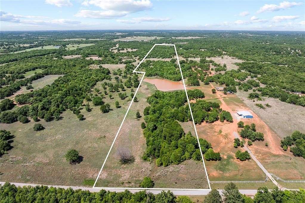 22.4 Acres of Land for Sale in Lindsay, Oklahoma