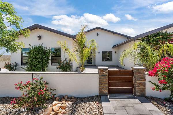 5 Acres of Land with Home for Sale in Wickenburg, Arizona