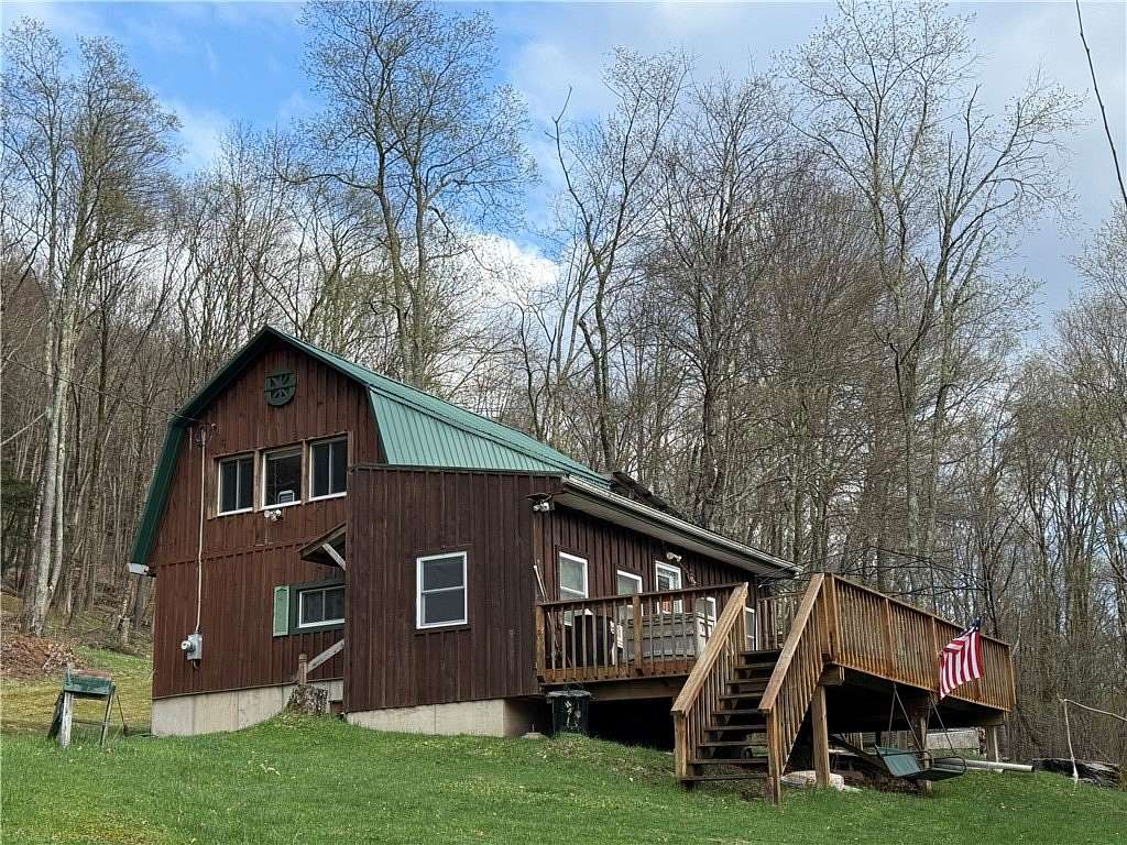 12.4 Acres of Land with Home for Sale in De Lancey, New York