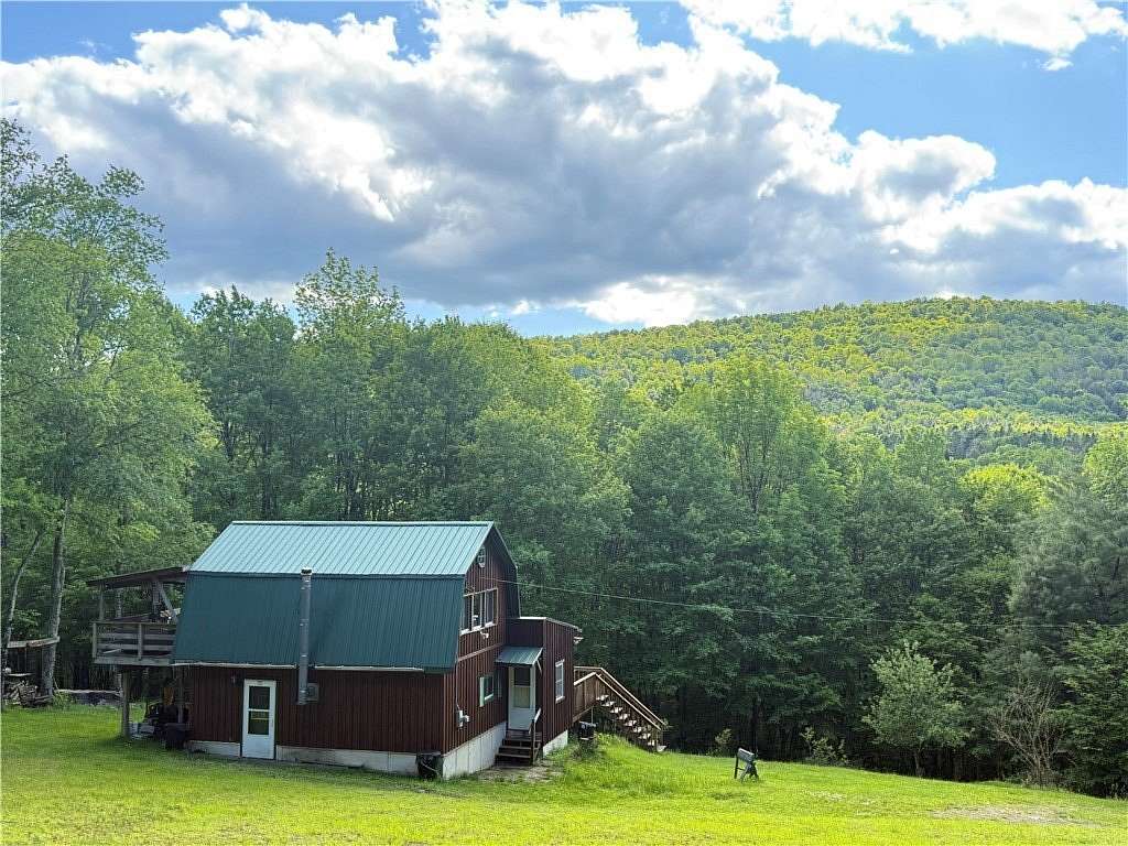 12.4 Acres of Land with Home for Sale in De Lancey, New York
