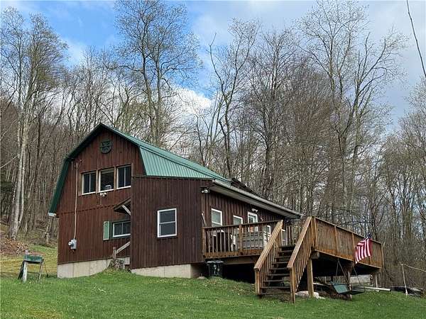 12.4 Acres of Land with Home for Sale in De Lancey, New York
