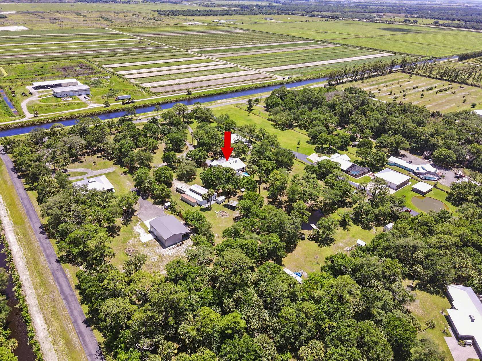 6.5 Acres of Land with Home for Sale in Port St. Lucie, Florida