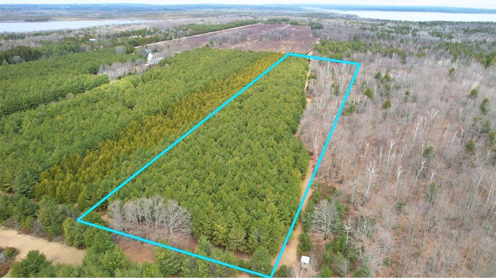 11.6 Acres of Recreational & Residential Land for Sale in Baileys Harbor, Wisconsin