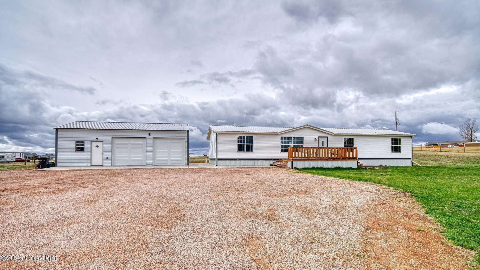 5 Acres of Land with Home for Sale in Rozet, Wyoming