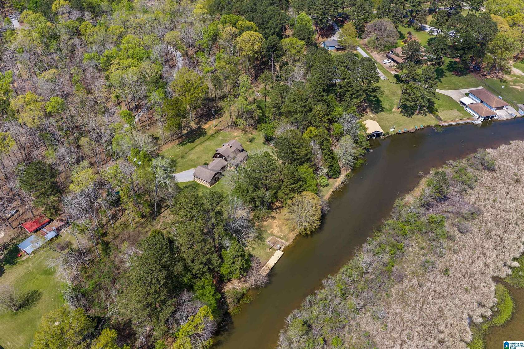 6.8 Acres of Land with Home for Sale in Shelby, Alabama