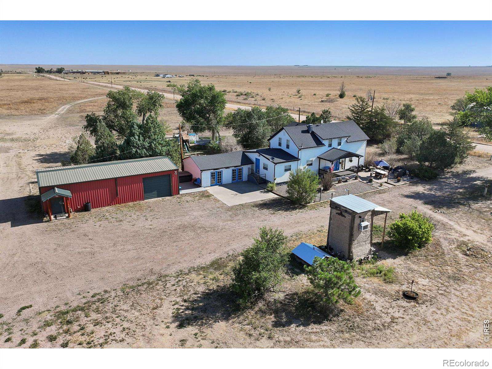 120 Acres of Land with Home for Sale in Ault, Colorado