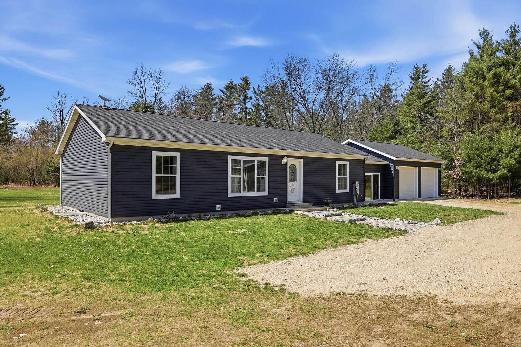 18.3 Acres of Recreational Land with Home for Sale in Newaygo, Michigan