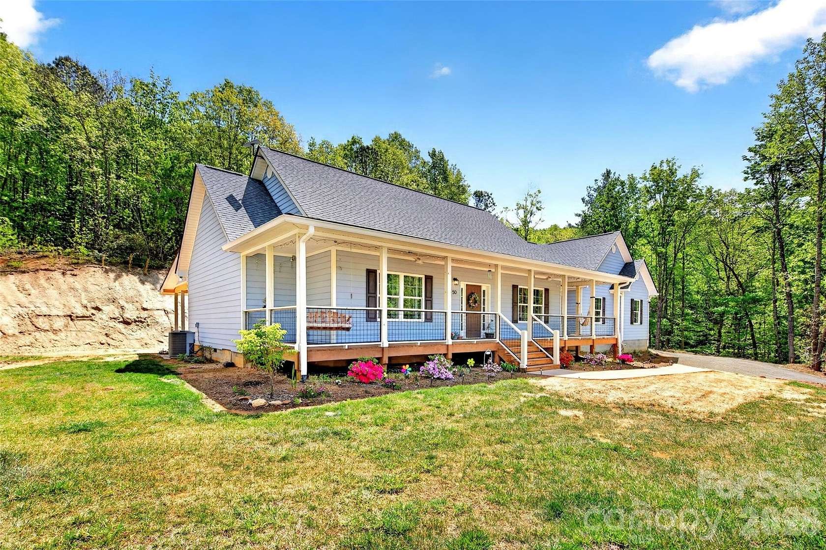 4 Acres of Land with Home for Sale in Black Mountain, North Carolina