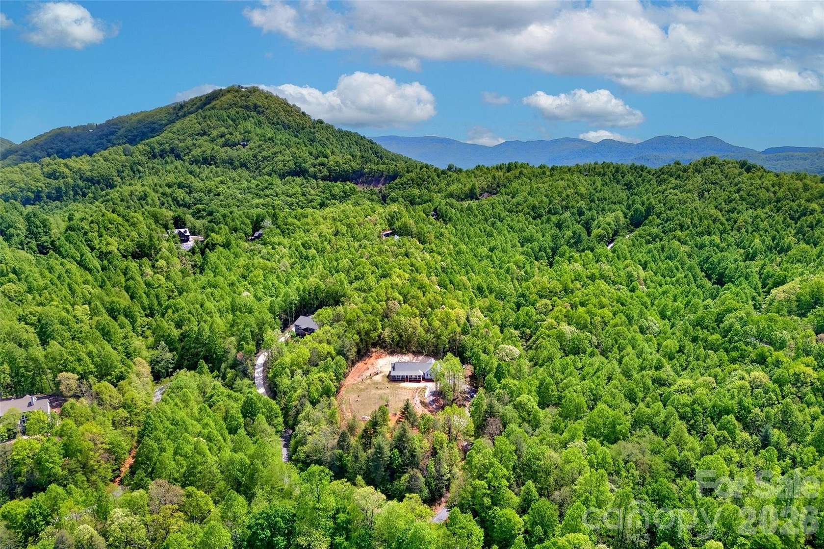 4 Acres of Land with Home for Sale in Black Mountain, North Carolina