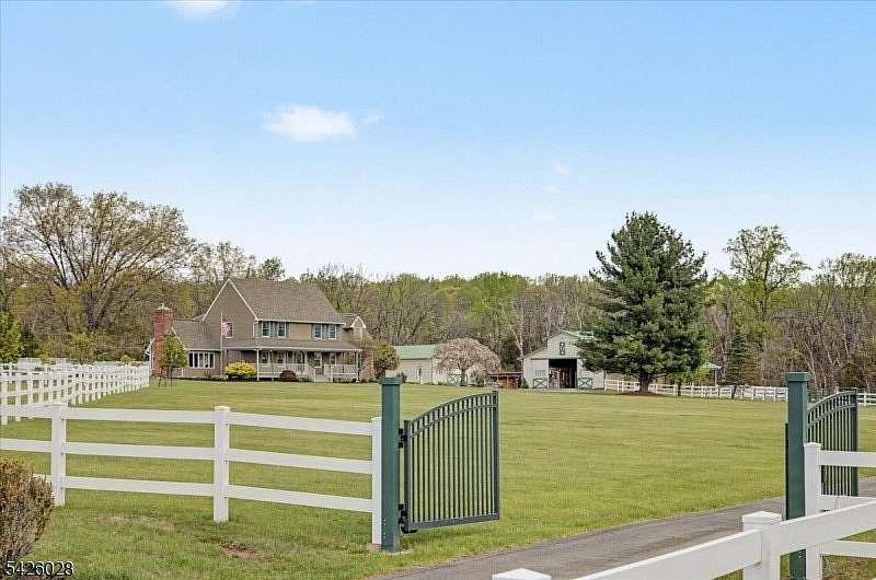9.88 Acres of Land with Home for Sale in Alexandria Township, New Jersey