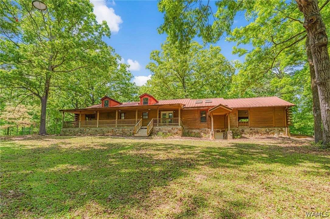 76 Acres of Recreational Land with Home for Sale in Vance, Alabama