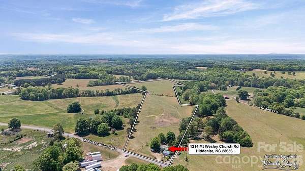 53.8 Acres of Recreational & Residential Land for Sale in Hiddenite, North Carolina