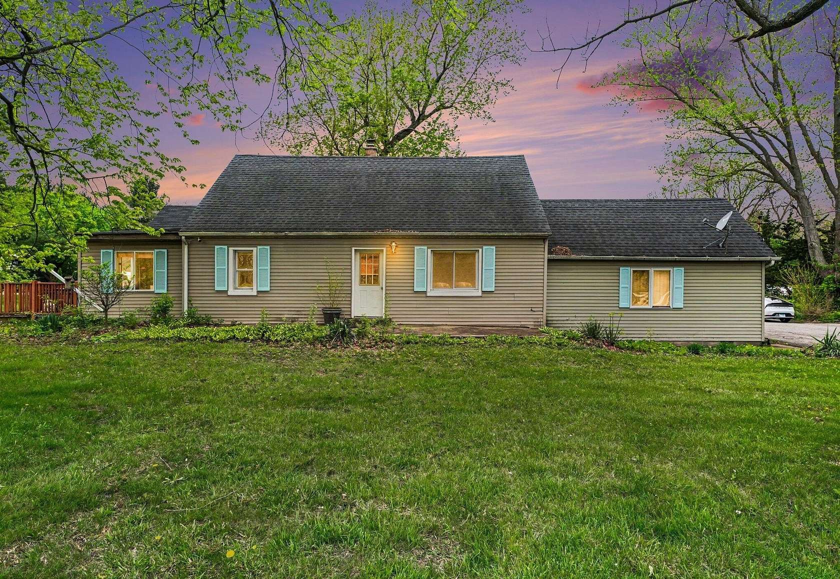 3 Acres of Land with Home for Sale in Crown Point, Indiana