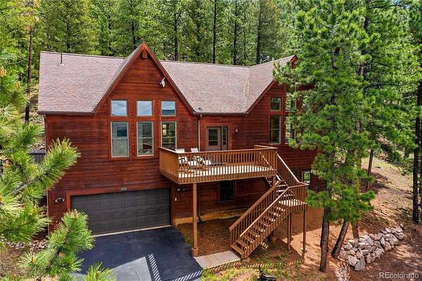 2.23 Acres of Land with Home for Sale in Woodland Park, Colorado