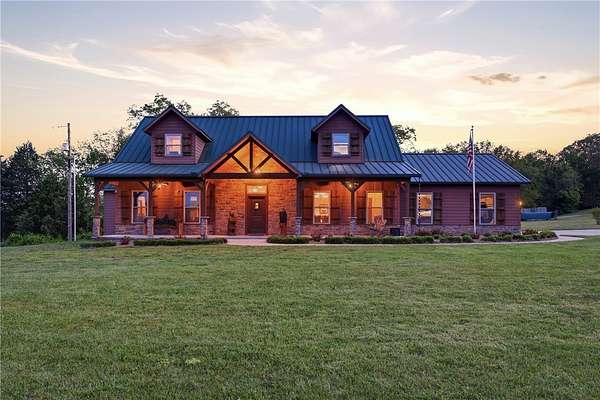 7.13 Acres of Land with Home for Sale in Pea Ridge, Arkansas