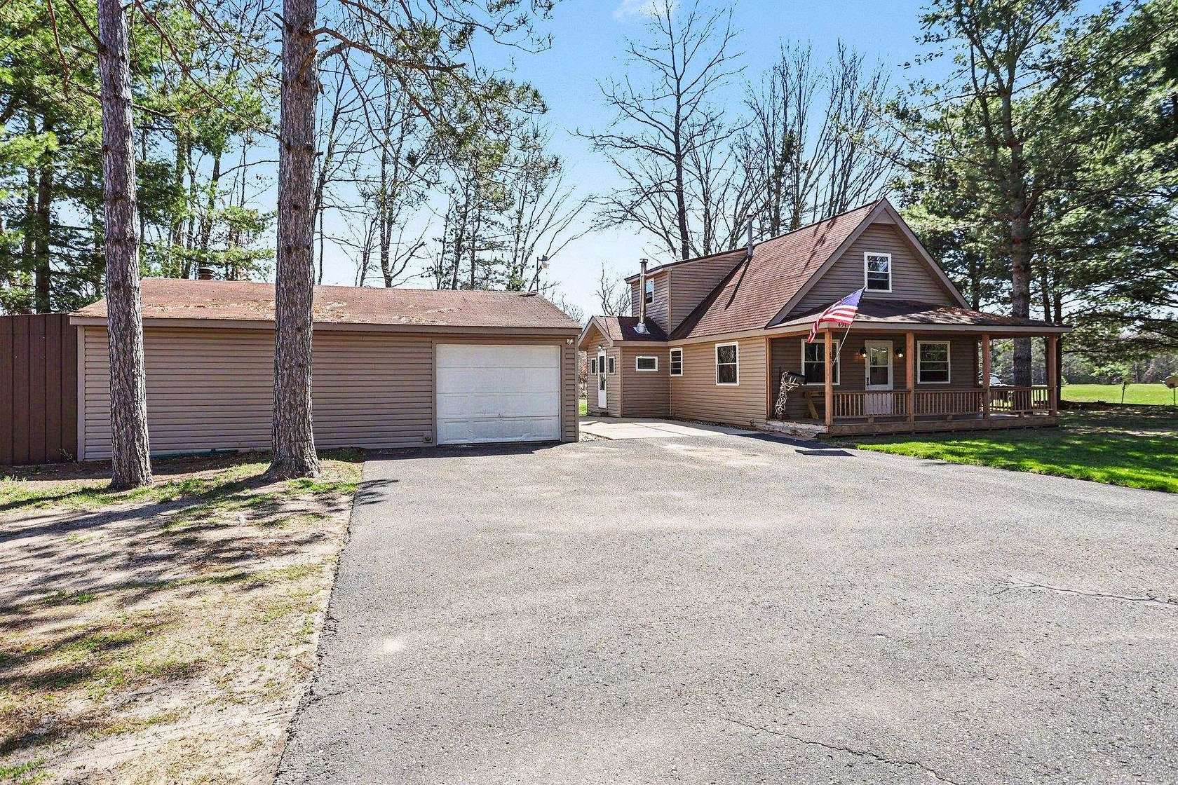 20 Acres of Recreational Land with Home for Sale in Lake, Michigan