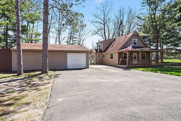 20 Acres of Recreational Land with Home for Sale in Lake, Michigan