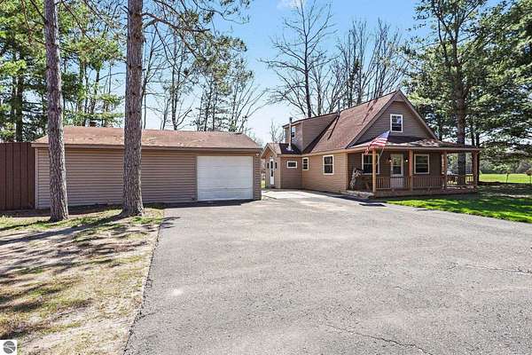 20 Acres of Recreational Land with Home for Sale in Lake, Michigan