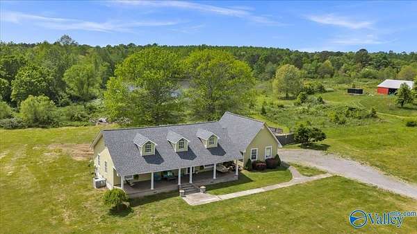 27.1 Acres of Recreational Land with Home for Sale in Dutton, Alabama