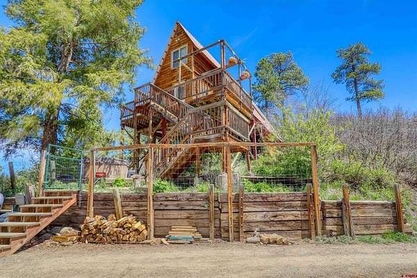 4 Acres of Land with Home for Sale in Pagosa Springs, Colorado