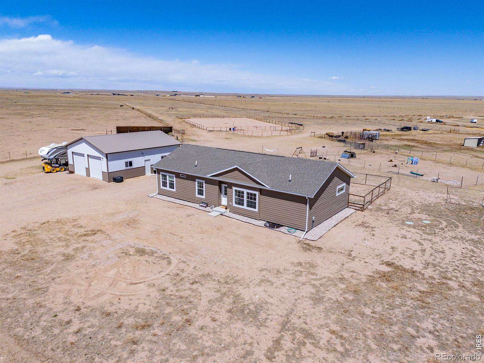 35 Acres of Land with Home for Sale in Nunn, Colorado