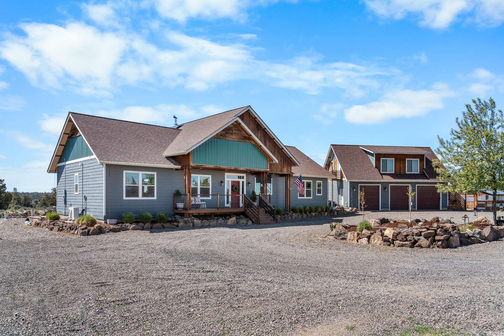 4.75 Acres of Land with Home for Sale in Powell Butte, Oregon